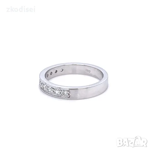 Златен дамски пръстен с диамант 0,45Ct. чистота:SI размер:54 модел:42929-1, снимка 4 - Пръстени - 55824659