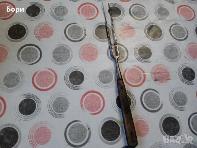 Стара вилица за сервиране, снимка 6 - Други ценни предмети - 38254776