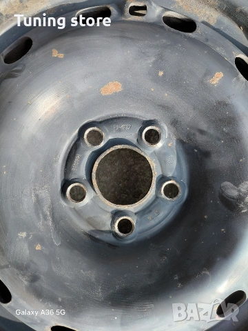 Железни джанти 5.100 15 , снимка 2 - Гуми и джанти - 53922788