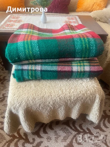 Одеала /одеало/ -  вълнени, родопски, снимка 3 - Олекотени завивки и одеяла - 11354494