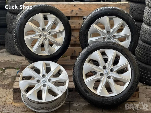4х100 16 Джанти Renault Clio Lodgy Dokker Logan Megane 4x100 Рено Клио Лоджи, снимка 4 - Гуми и джанти - 52655877