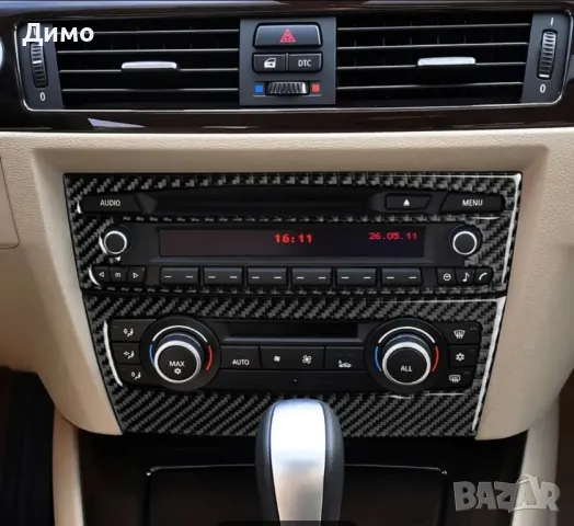 панел климатик радио бмв е90 е91 е92 bmw e90 e91 e92, снимка 4 - Части - 48512906
