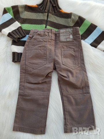Жилетка H&M и нов панталон 86-92см., снимка 3 - Жилетки и елечета за бебе - 30127387