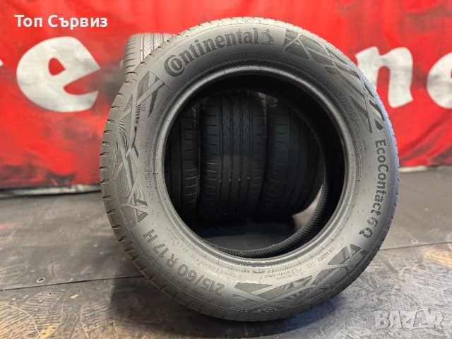 215 60 17, Летни гуми, Continental EcoContact6Q, 4 броя, снимка 5 - Гуми и джанти - 53936019