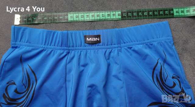 Man S размер мъжки сини боксерки с ликра , снимка 6 - Бельо - 38505517