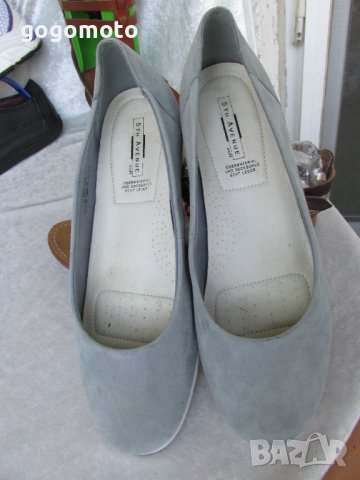 КАТО НОВИ дамски обувки 5th Avenue original, N- 38 - 39, 100% естествена кожа = набук = велур, снимка 17 - Дамски ежедневни обувки - 37649424