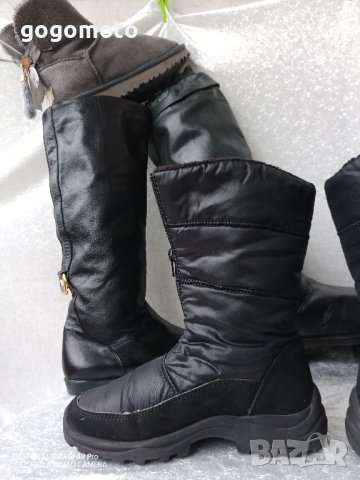 КАТО НОВИ черни АПРЕСКИ, БОТИ, БОТУШИ, 35 - 36, ROHDE® original, made in GERMANY GOGOMOTO.BAZAR.BG®, снимка 13 - Дамски апрески - 44341900