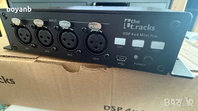 the t.racks DSP 4x4 Mini Pro, снимка 4 - Други - 54235621