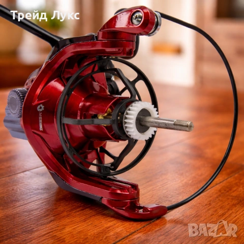 Макара Lineaeffe Ferrari Helyum Cast - 8000 - с  резервнa шпулa, снимка 2 - Макари - 54011246