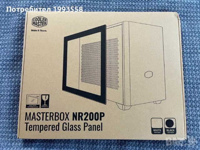 Компютърна кутия Cooler Master MASTERBOX NR200P, Mini DTX, Без захранващ блок, снимка 3 - Други - 48930300