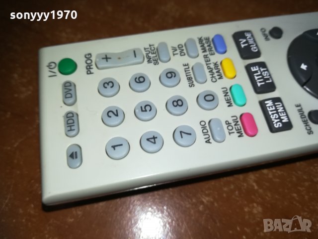 hdd & dvd remote sony 1611201535, снимка 5 - Дистанционни - 30807322