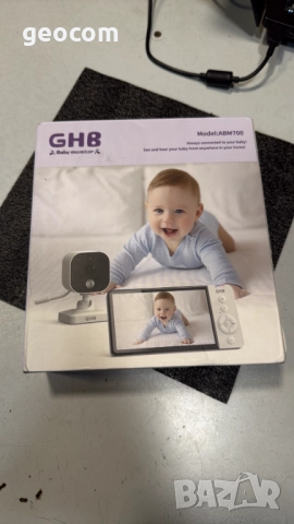 GHB ABM700 бейби монитор (Нов,Комплект)