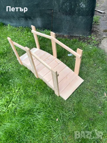 Дървено декоративно мостче, снимка 2 - Декорация за дома - 49816215