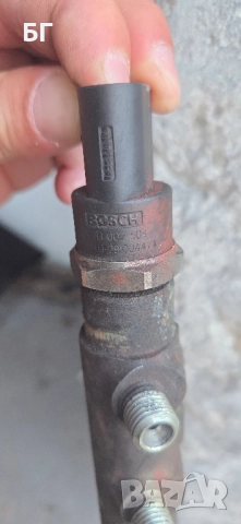 Горивна рейка BOSCH Mercedes E320 W211 Тест период 7дни., снимка 2 - Части - 51738354