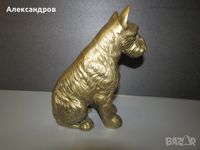 Бронзов Слон и бронзово куче, снимка 10 - Други ценни предмети - 52848651