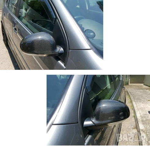 К-кт карбонови капаци за странични огледала за VW Golf MK5 / MK6, снимка 7 - Аксесоари и консумативи - 52565670