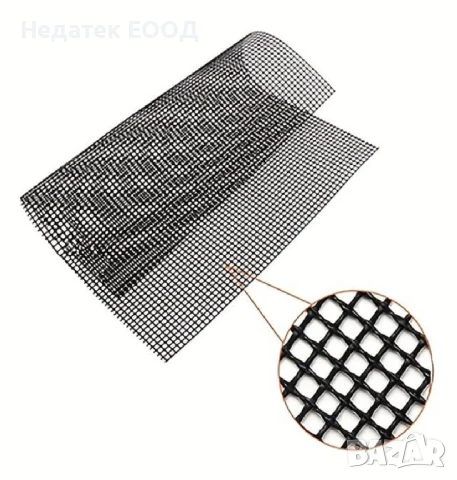 Незалепваща мрежа за барбекю, 42x36 см., снимка 2 - Барбекюта - 50611491