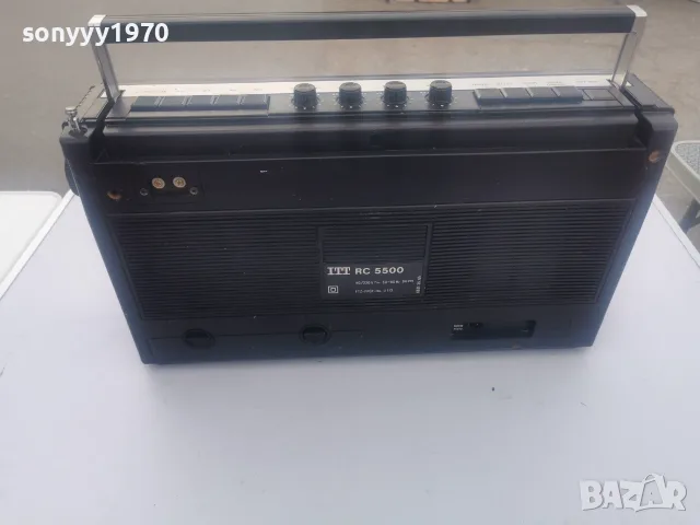 ITT RC 5500 ВНОС SWISS 1209261512L4, снимка 17 - Радиокасетофони, транзистори - 56041229