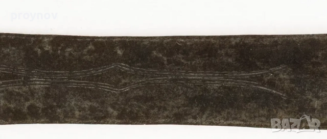 Голям боен меч Топоке -  Конго 53,5 см., снимка 3 - Антикварни и старинни предмети - 52054849