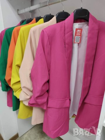 Сако цвят циклама🌸