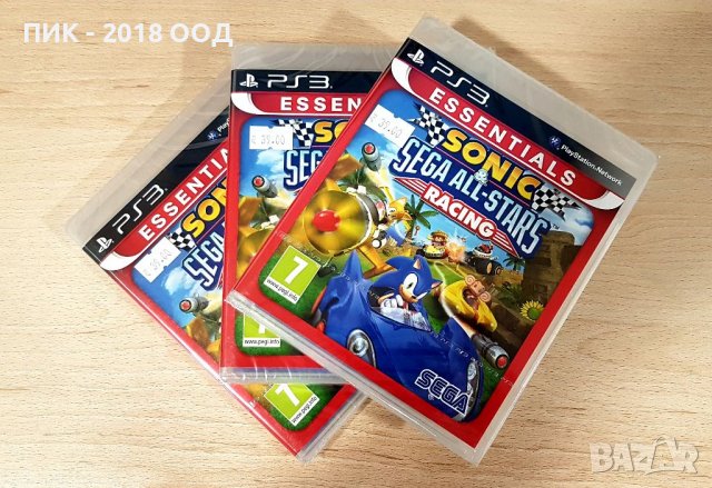 Чисто нова игра Sonic All Stars Racing за PS3, снимка 1 - Игри за PlayStation - 38034445