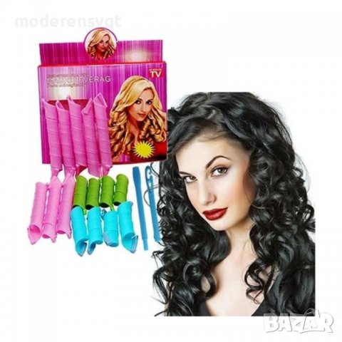 Вълнообразни къдрици с ролки за коса Magic Leverag