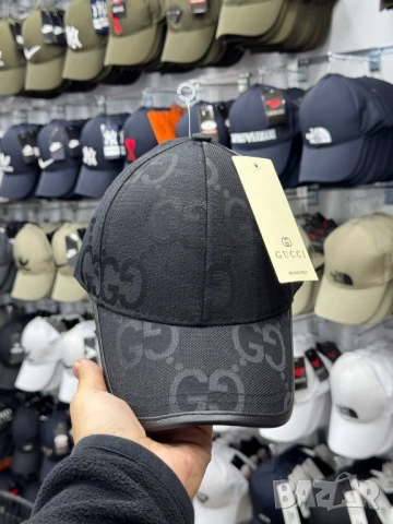 шапки с козирка gucci , снимка 11 - Шапки - 50601870