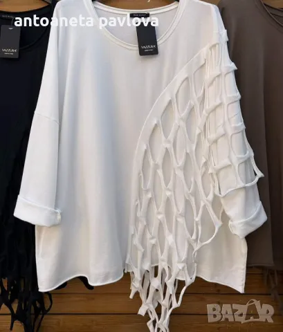 Туника в бяло, снимка 1