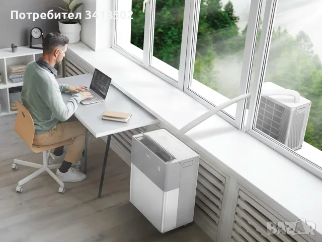 Мобилен климатик Midea PortaSplit MMCS-12HRN8-ARD0