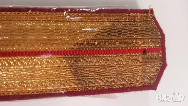 Стара военна униформа, куртка, с още 2 пагона и 1 ръкавица, снимка 12 - Антикварни и старинни предмети - 54193428