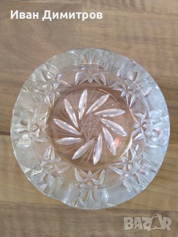 Кристална купа, пепелник/Crystal bowl, ashtray