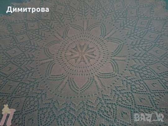 Покривка за кръгла маса, снимка 3 - Други - 34910605