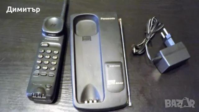 Безжичен телефон Panasonic, снимка 7 - Стационарни телефони и факсове - 48290449