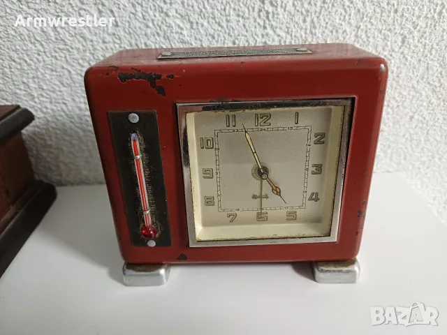 Стар Механичен Немски Часовник- Касичка