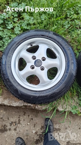 гуми с джанти 4×100-14, снимка 4 - Гуми и джанти - 54309186