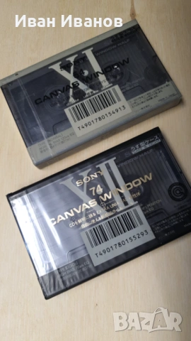 SONY CANVAS XI/XII аудиокасети японски висок клас, снимка 3 - Аудио касети - 51761555