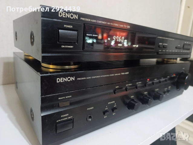 DENON PMA-480 R и DENON TU-280, снимка 2 - Ресийвъри, усилватели, смесителни пултове - 52618633