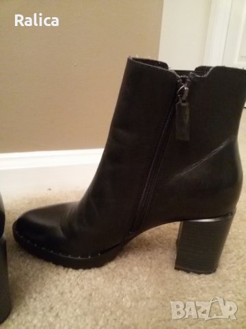 Tamaris боти естествена кожа, снимка 12 - Дамски боти - 29494697