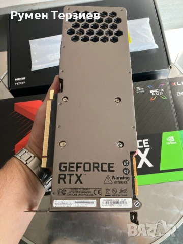 PNY GeForce RTX 3090 24GB, снимка 12 - Видеокарти - 54363353