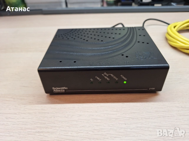 Кабелен интернет модем Scientific Atlanta EPC2100R2 (Cisco), снимка 5 - Рутери - 54033661