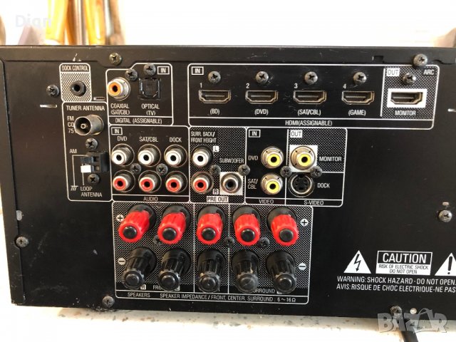 Denon AVR-1612, снимка 14 - Ресийвъри, усилватели, смесителни пултове - 38178041