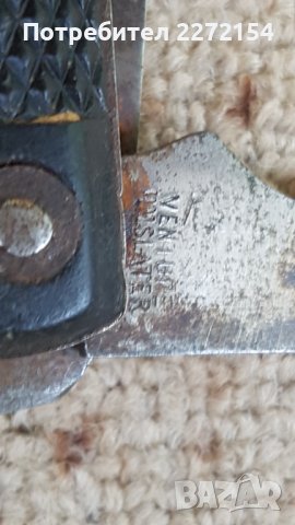 Британски флотен нож-2, снимка 3 - Антикварни и старинни предмети - 38973155