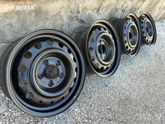 4бр. OEM железни джанти 15" 5х114.3 - Kia Ceed, Hyundai i30