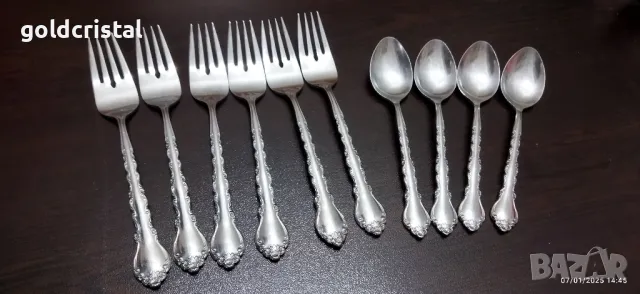 ретро прибори вилици и лъжички, снимка 4 - Антикварни и старинни предмети - 48593125