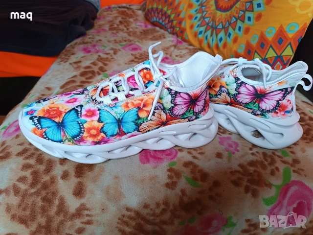 маратонки с пеперуди 40, снимка 4 - Маратонки - 54145036