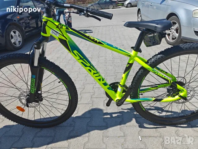 Промо велосипед 27.5" Sprint MAVERICK жълт, снимка 8 - Велосипеди - 56070635