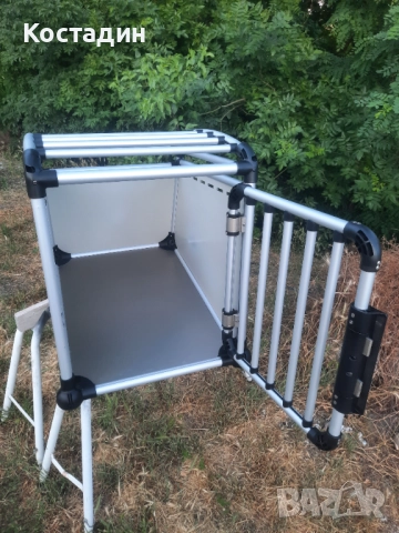 Клетка за куче,алуминиева All for paws 8132, снимка 9 - За кучета - 52777556