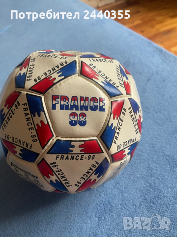 Ретро топка световно първенство Франция 1998, снимка 2 - Футбол - 36492192