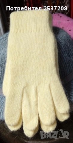 Дамски, вълнени,топли ръкавици, снимка 3 - Ръкавици - 35338570