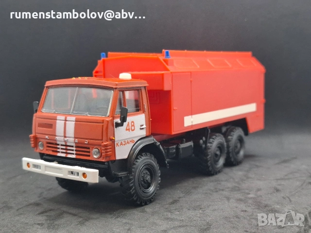 КамАЗ 4310 - Пожарна, Арек, Елекон 1:43